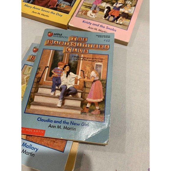 BABYSITTERS CLUB Books Lot 5 Vintage 1980s 90s Paperback By Ann M Martin - Picture 7 of 9